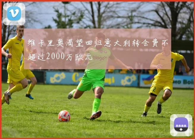 维卡里奥渴望回归意大利转会费不超过2000万欧元